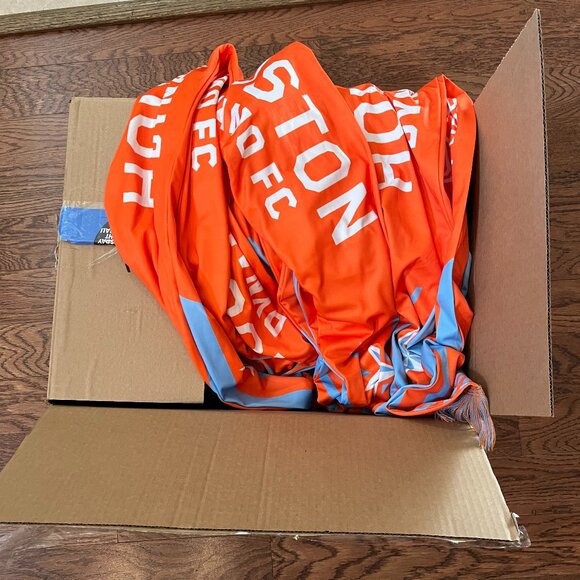 8 NEW Scarves .DYNAMO Houston Soccer Team - Picture 2 of 8